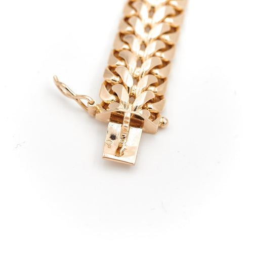 Bracelet Bracelet maille sorcière en or jaune 18 carats 58 Facettes 1641630CN