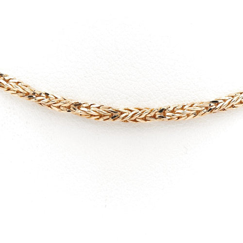 Collier Collier sautoir chaîne maille corde torsadée en or jaune 18 carats 58 Facettes 1641817CN