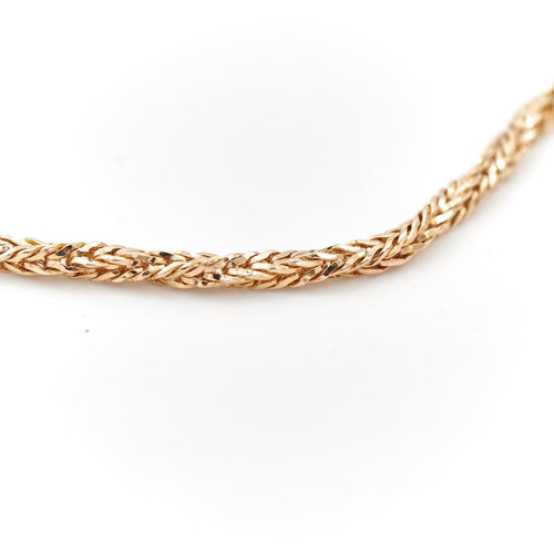 Collier Collier sautoir chaîne maille corde torsadée en or jaune 18 carats 58 Facettes 1641817CN