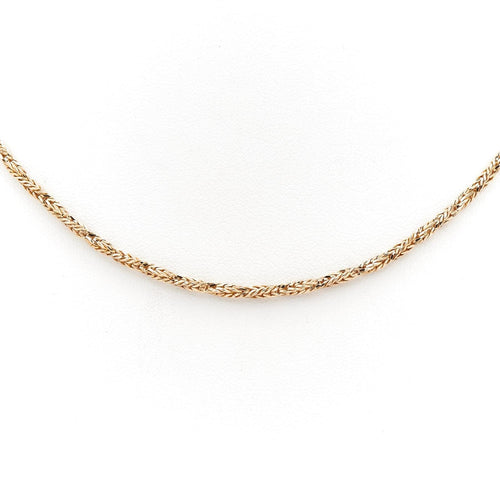 Collier Collier sautoir chaîne maille corde torsadée en or jaune 18 carats 58 Facettes 1641817CN
