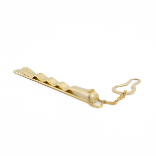 Collier Chimento - Pince à cravate en or jaune, rose et blanc avec diamants 58 Facettes 1644004CN