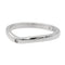 Bague 49 Cartier Ballerine - Bague alliance en platine et diamants 58 Facettes 1644038CN