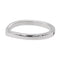 Bague 49 Cartier Ballerine - Bague alliance en platine et diamants 58 Facettes 1644038CN