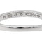 Bague 49 Cartier Ballerine - Bague alliance en platine et diamants 58 Facettes 1644038CN