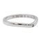 Bague 49 Cartier Bague Alliance Ballerine Platine Diamant 58 Facettes 1644038CN