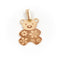 Pendentif Pendentif ours en or jaune 18 carats 58 Facettes 1648968CN