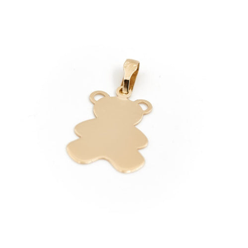 Pendentif Pendentif ours en or jaune 18 carats 58 Facettes 1648968CN