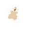 Pendentif Pendentif ours en or jaune 18 carats 58 Facettes 1648968CN