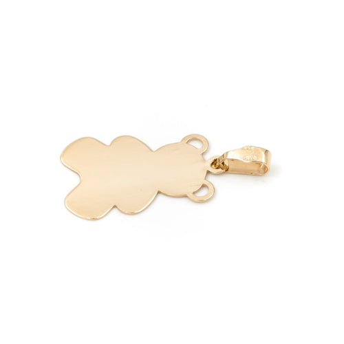 Pendentif Pendentif ours en or jaune 18 carats 58 Facettes 1648968CN