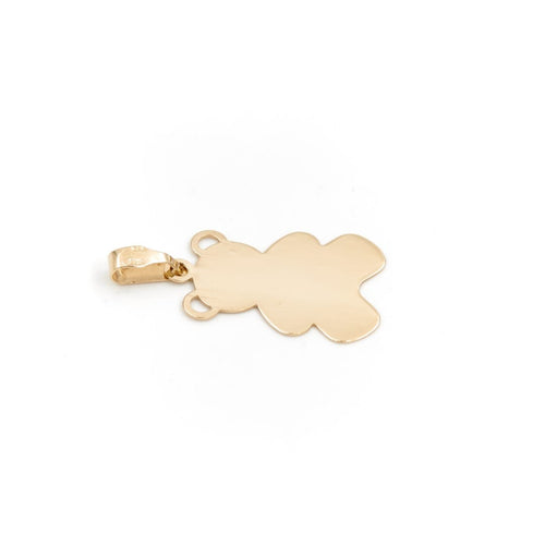 Pendentif Pendentif ours en or jaune 18 carats 58 Facettes 1648968CN