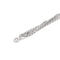 Collier Collier maille forçat en or blanc 18 carats 58 Facettes 1649198CN