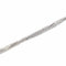 Collier Collier maille forçat en or blanc 18 carats 58 Facettes 1649198CN