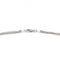 Collier Collier maille forçat en or blanc 18 carats 58 Facettes 1649198CN