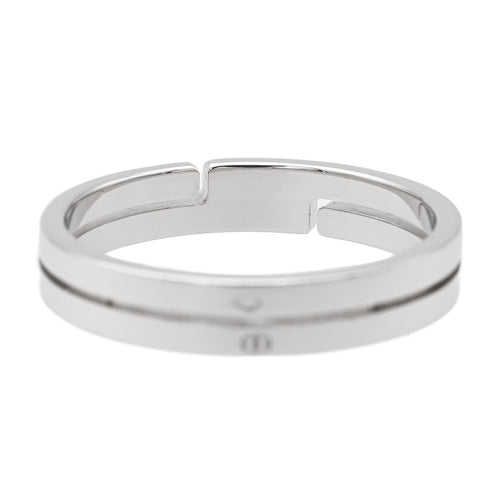 Bague 58 Dinh Van Bague Alliance Seventies Or blanc 58 Facettes 1649322CN