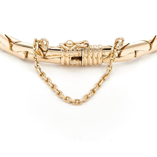 Bracelet Bracelet maille haricot en or jaune 18 carats 58 Facettes 1655173CN