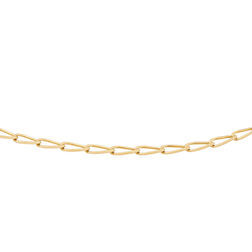 Collier Collier maille cheval en or jaune 18 carats 58 Facettes 1660387CN