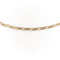 Collier Collier maille alternée en or jaune 18 carats 58 Facettes 1660461CN