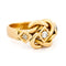 Bague 57 Bague nœud d’amour en or 18 carats et diamants 58 Facettes A478279F2F6548DF87ABABC53D9A9C4B
