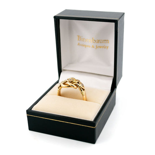 Bague 57 Bague nœud d’amour en or 18 carats et diamants 58 Facettes A478279F2F6548DF87ABABC53D9A9C4B