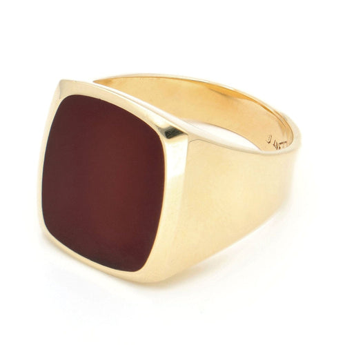 Bague 64 Bague chevalière homme en or jaune 14 carats et cornaline 58 Facettes 03EDE7C6E3E6499B82722D49EF93601B