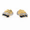 Boucles d'oreilles Boucles d'oreilles Or jaune, Or blanc Saphir, Diamant 58 Facettes 1667868CN
