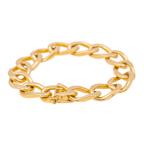 Bracelet Bracelet Maille gourmette Or rose 58 Facettes 1667904CN