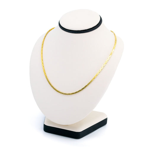 Collier Friedrich Binder - Collier maillon cobra en or jaune 14 carats 58 Facettes 0B72E09B1B374F37B2CEFA99703B6063