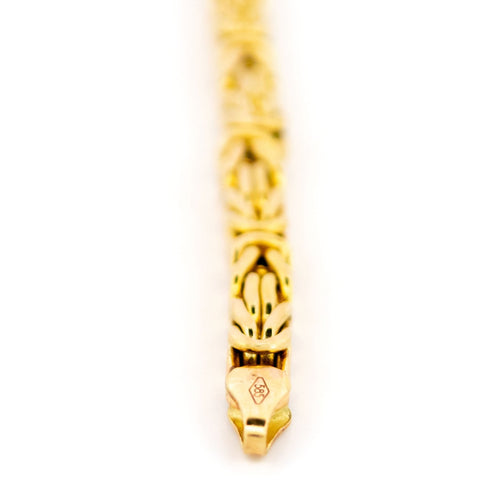 Bracelet Bracelet byzantin en or 14K 58 Facettes C9851B86F1BC4FDC9C0CDC6A4D787522