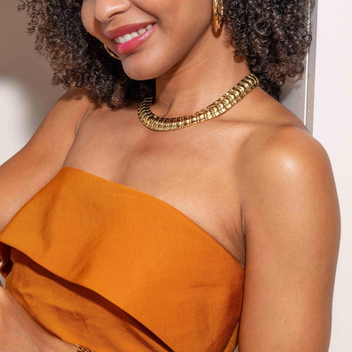 Collier Piaget Tanagra - Collier ras de cou en or jaune 58 Facettes 1680612CN