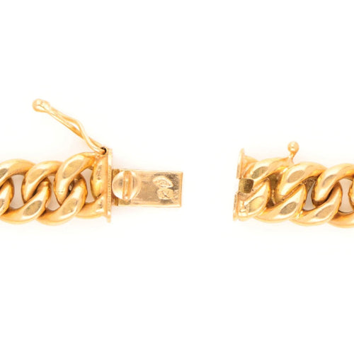 Collier Collier à maillons gourmette en or 18 carats 58 Facettes AB3736F1B2C8499F9186D5727DBF022A