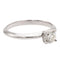 Bague 51 Bague solitaire en platine 950 avec diamant 0,50 ct 58 Facettes 1692970CN