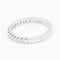 Bague 50.5 Alliance demi-tour en platine 950 sertie de diamants 58 Facettes 1692971CN