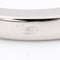 Bague 50.5 Alliance demi-tour en platine 950 sertie de diamants 58 Facettes 1692971CN