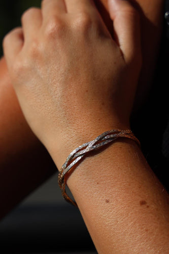 Bracelet Bracelet vintage trois ors 18 carats (750) 58 Facettes 1696343CN