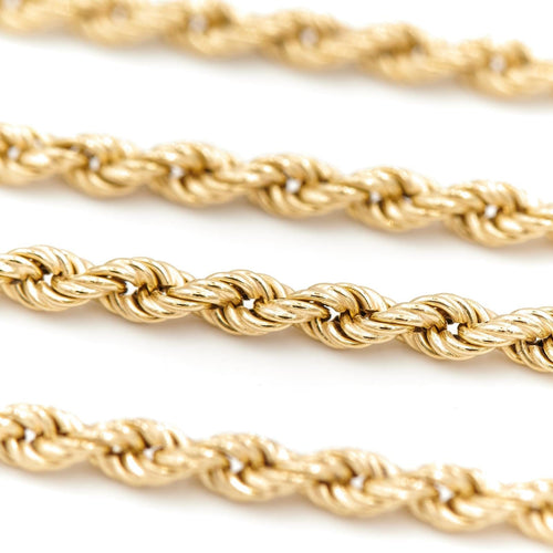 Collier Collier Maille corde Or jaune 58 Facettes 1696360CN