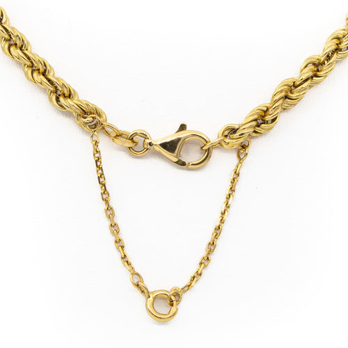 Collier Collier Maille corde Or jaune 58 Facettes 1696360CN