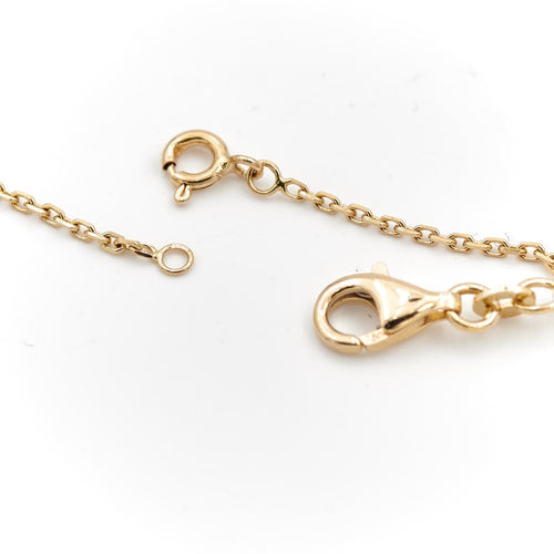 Collier Collier maille corde en or jaune 18 carats 58 Facettes 1696360CN