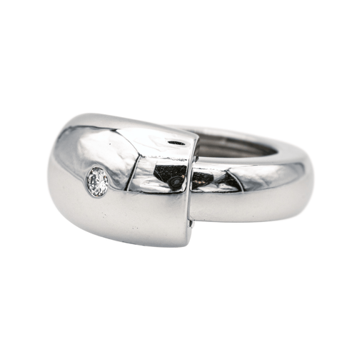Bague 51 Piaget Bague Dancer Or blanc Diamant 58 Facettes 1702227CN