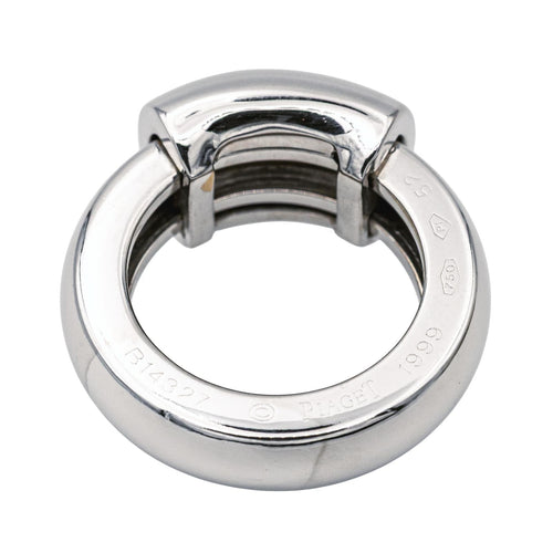 Bague 51 Piaget Bague Dancer Or blanc Diamant 58 Facettes 1702227CN