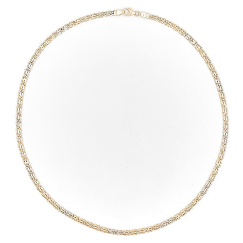 Collier Collier en or jaune et or blanc 18 carats 58 Facettes 1718051CN