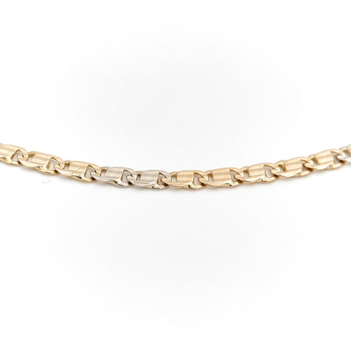 Collier Collier Or jaune, Or blanc 58 Facettes 1718051CN