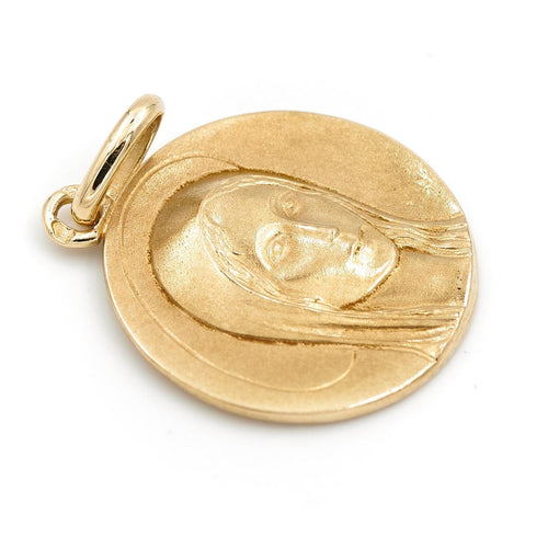 Pendentif Pendentif religieux Vierge Marie en or jaune 18 carats 58 Facettes 1718065CN