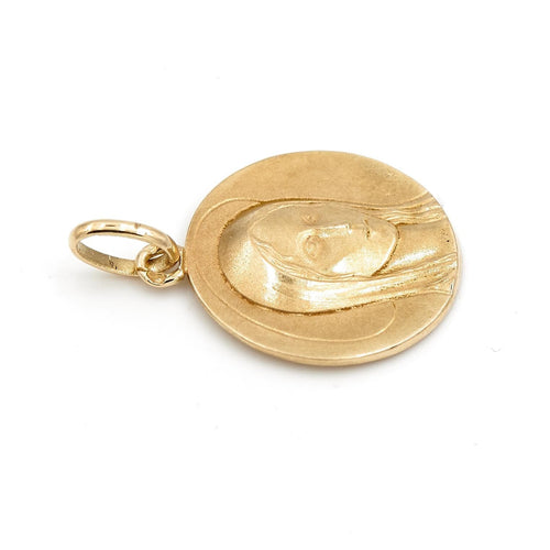 Pendentif Pendentif religieux Vierge Marie en or jaune 18 carats 58 Facettes 1718065CN