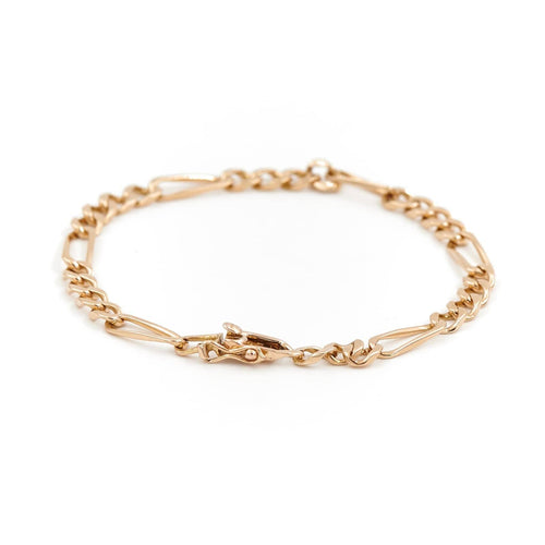 Bracelet Bracelet Maille alternée Or jaune 58 Facettes 1718088CN