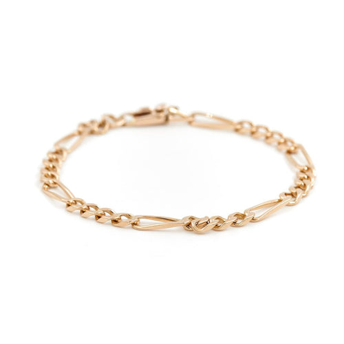 Bracelet Bracelet Maille alternée Or jaune 58 Facettes 1718088CN