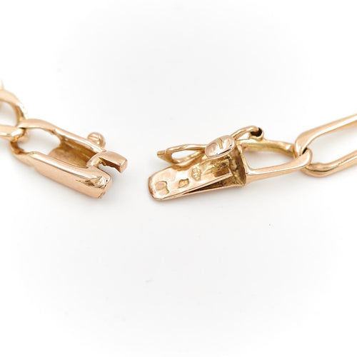 Bracelet Bracelet Maille alternée Or jaune 58 Facettes 1718088CN