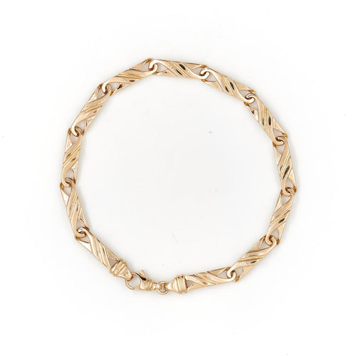 Bracelet Bracelet Maille souple Or jaune 58 Facettes 1718092CN