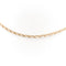 Collier Collier maille cheval en or jaune 18 carats 58 Facettes 1718094CN