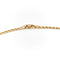 Collier Collier maille forçat facettée en or jaune 18 carats 58 Facettes 1719201CN