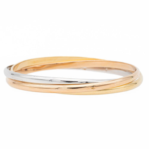 Bracelet Bracelet 3 ors en or 18 carats 58 Facettes 1719367CN